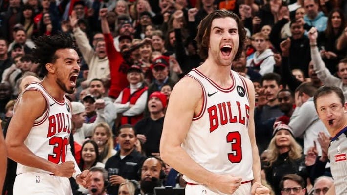 Clutch Bulls pick up fifth-straight win after 10-0 closing run sink Sixers